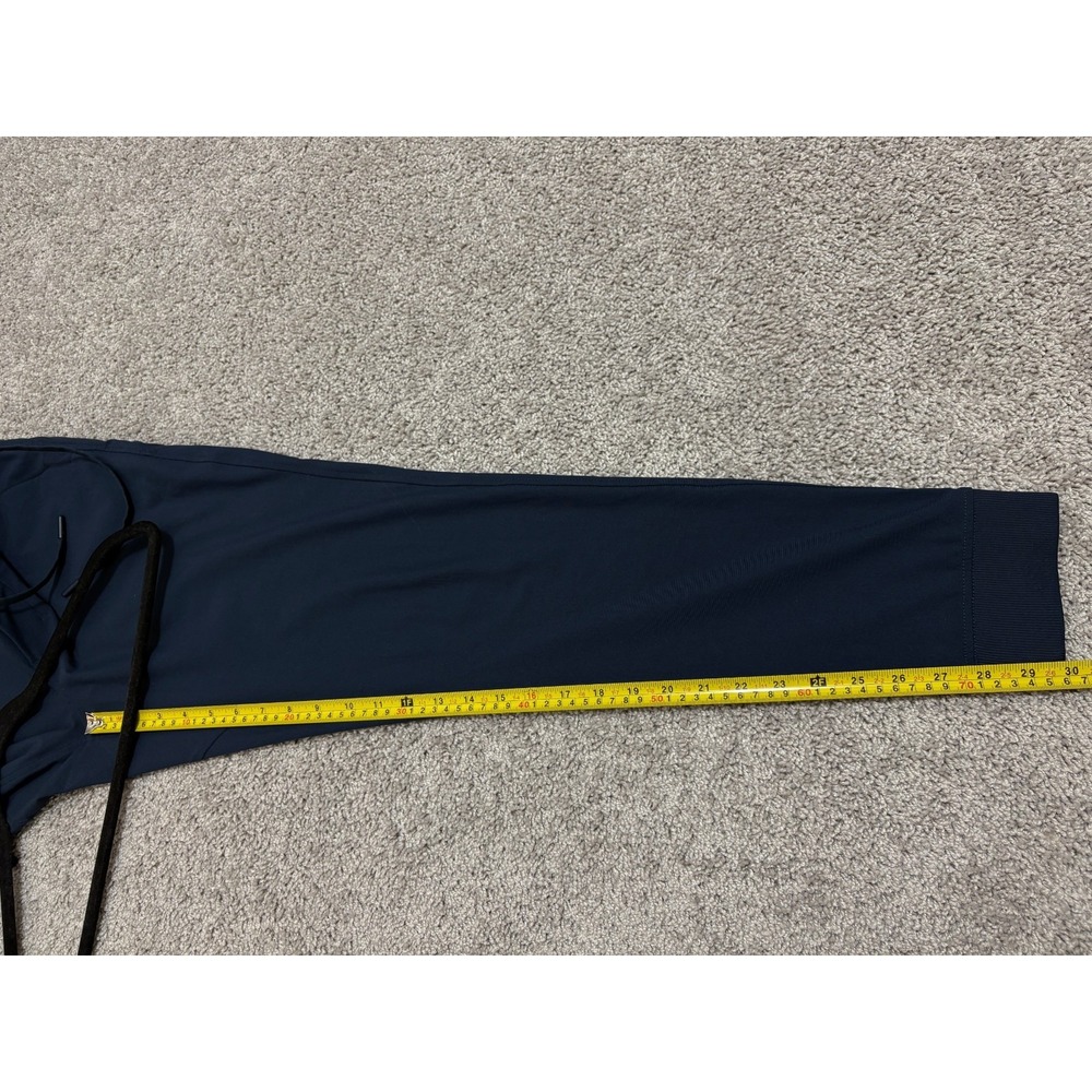 Birddogs Joggers Drawstring Performance Stretch Zip Pocket Navy Blue Mens Medium - Picture 12 of 14
